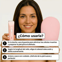 Aféitate en 3 minutos sin cortarte — carga USB 3