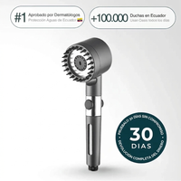 Oasis™ Cabezal Ducha 7 Modos con Filtro - Salva Tu Piel, Tu Pelo y Tu Salud del Desastre 1