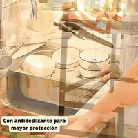 Escurridor de Platos Multifuncional - Vajilla Seca y Cocina Ordenada 1