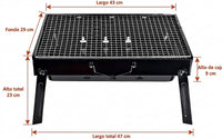 Parrilla Portátil Go — Asador de Carbón Plegable + 🎁 Selladora al Vacío GRATIS 2